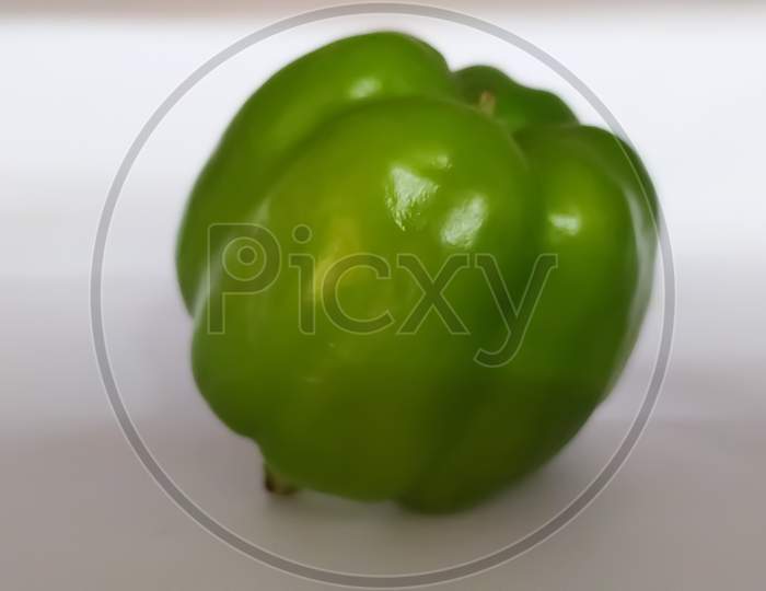 The bell pepper is the fruit of plants in the Grossum cultivar group of the species Capsicum annuum in indian village image