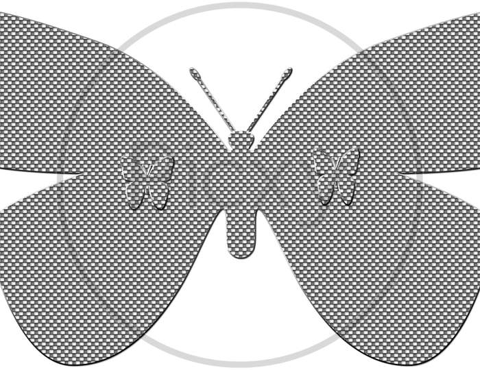 3d type butterfly