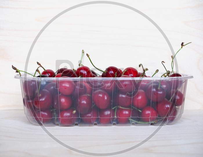 Red Cherry Basket