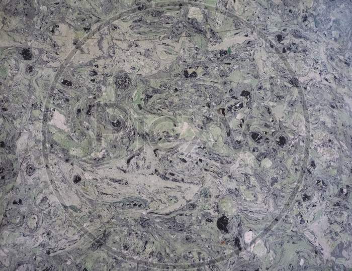 Grey And Green Marble Texture Background