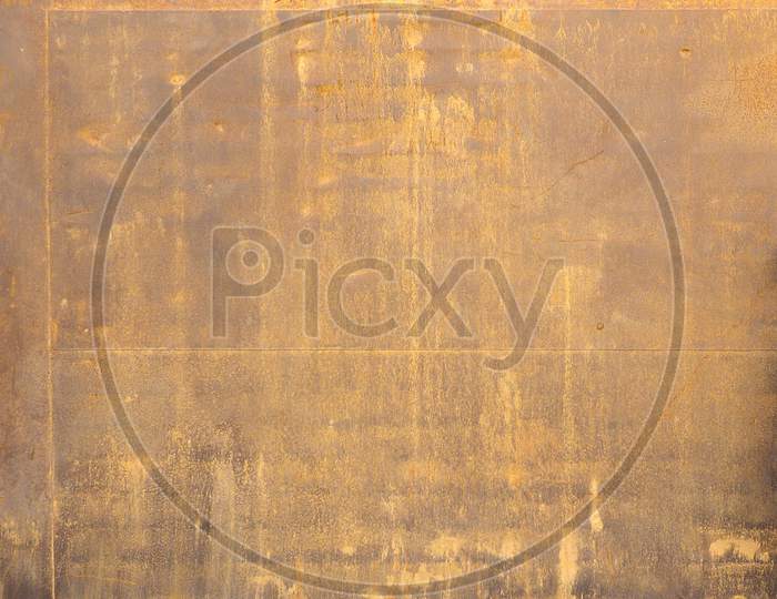 Brown Rusted Steel Background