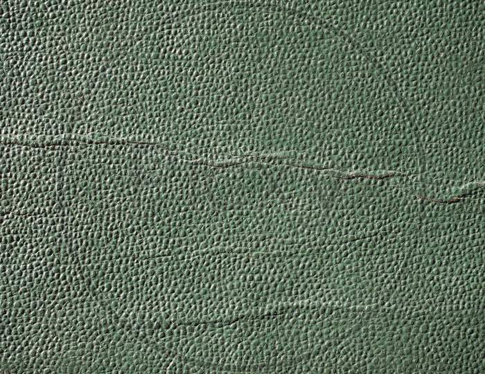 Green Leatherette Background
