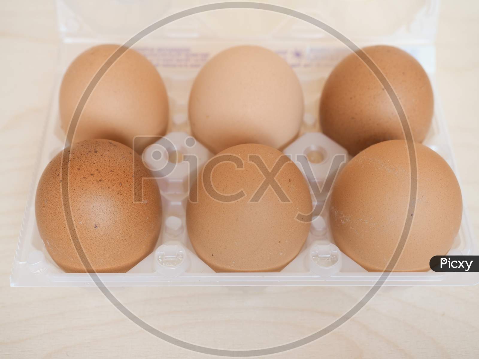 Half Dozen Eggs Carton