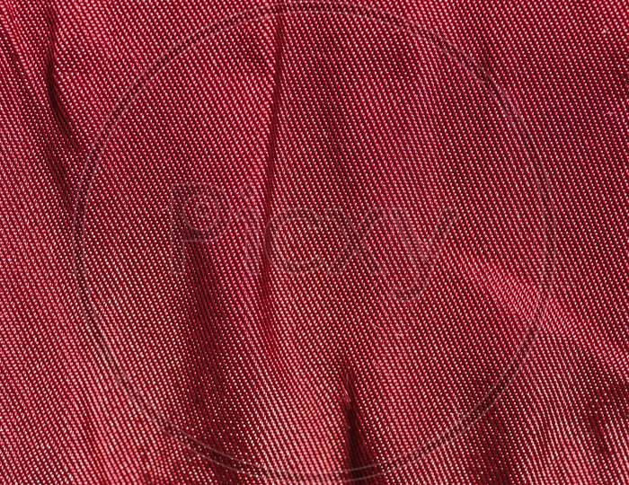 Red Velvet Fabric Texture Background