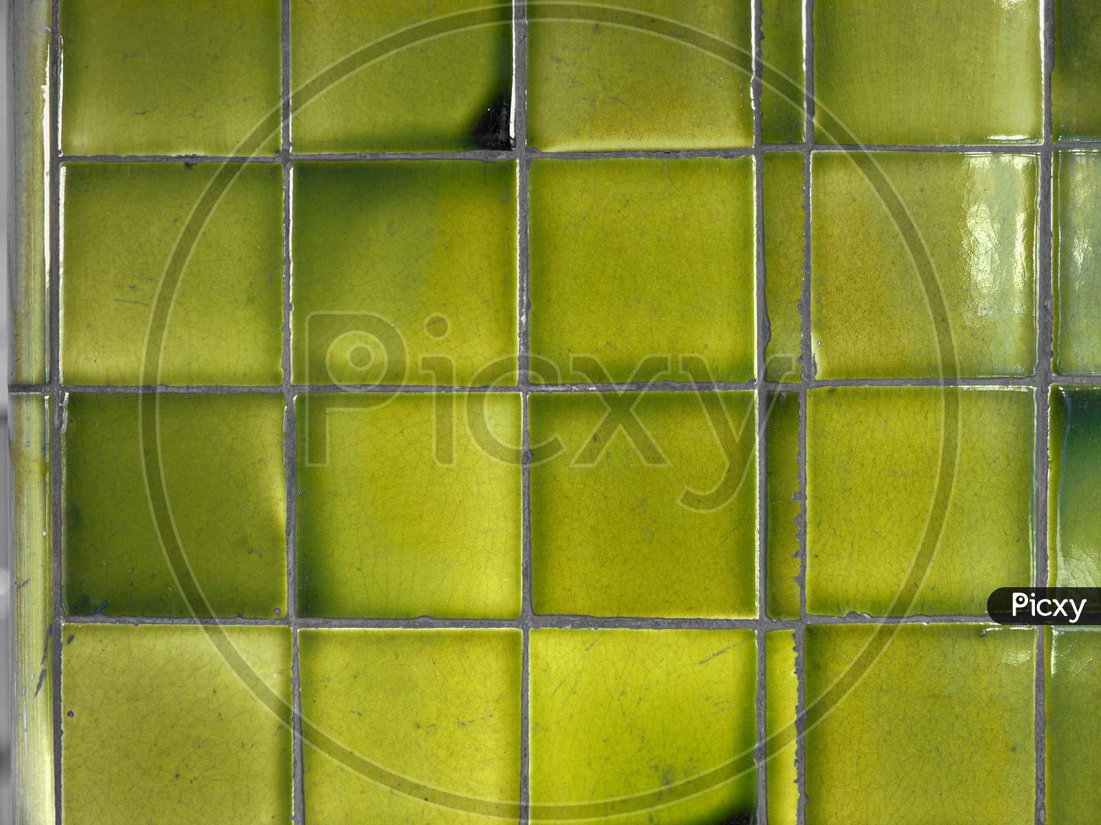 Green Tiles Texture