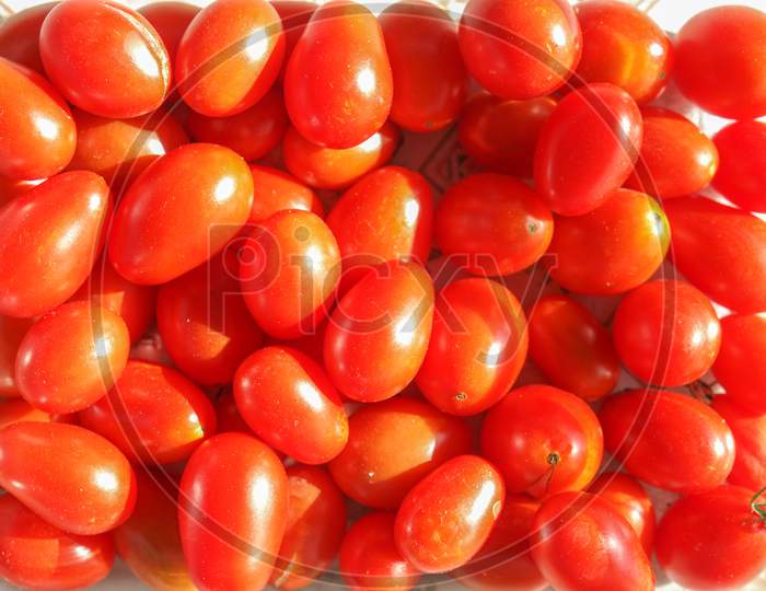 Cherry Tomato Background
