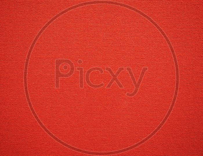 Red Fabric Texture Background