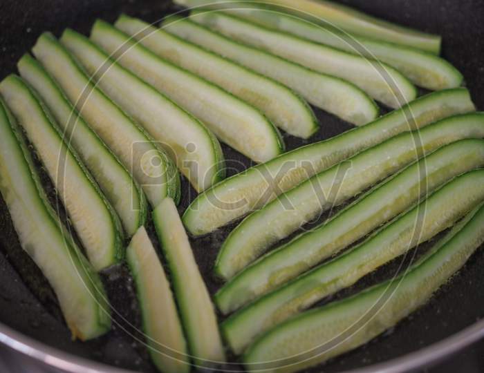 Courgettes Aka Zucchini Vegetables Food