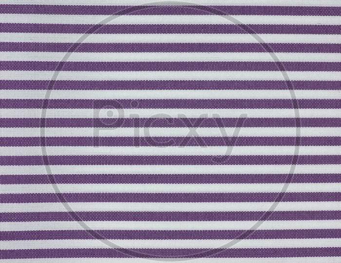 Violet Striped Fabric Texture Background
