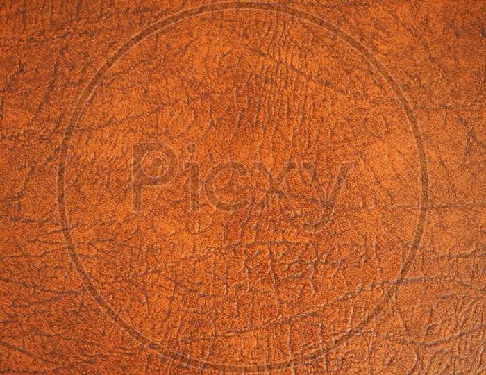 Brown Leatherette Texture Background