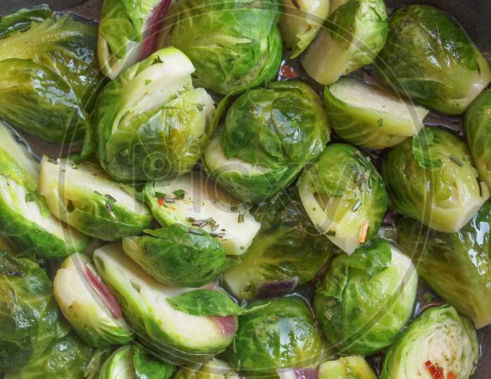 Brussels Sprout Cabbage Vegetables