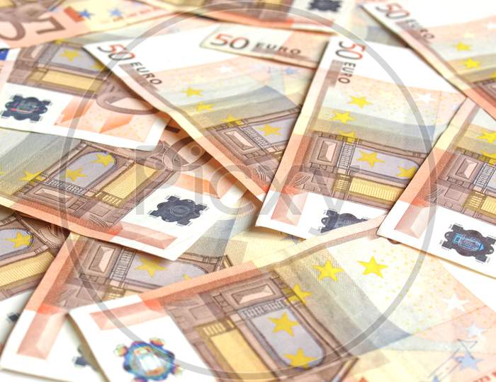 Euro Bankonotes Background