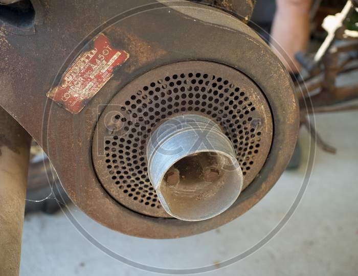 Old Motor Pulley