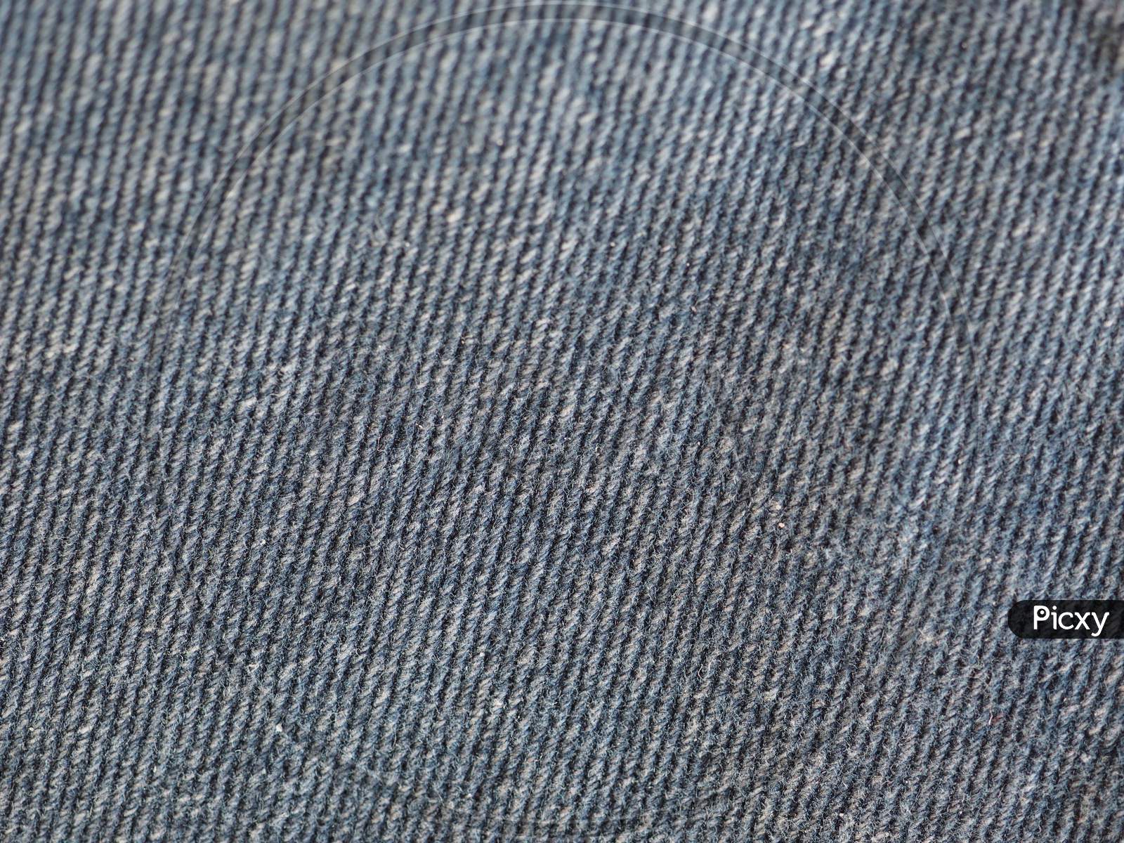 Blue Jeans Fabric Texture Background