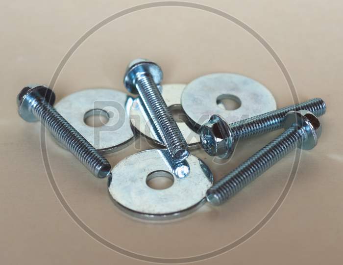 Bolt Fastener And Washer