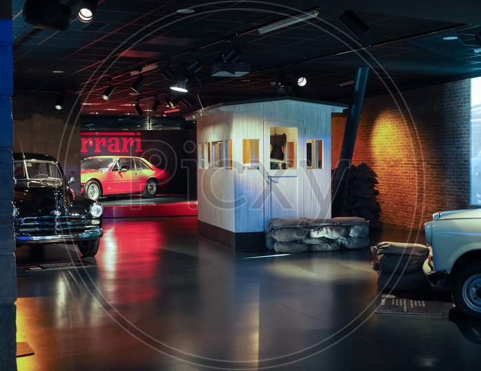 Image Of Turin Italy Circa January 2017 Vintage Cars At Museo image-of-turin-italy-circa-january-2017-vintage-cars-at-museo
