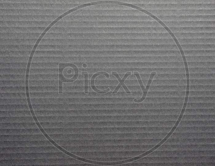 Grey Corrugated Cardboard Texture Background