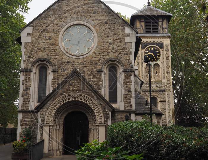 St Pancras Old Church In London