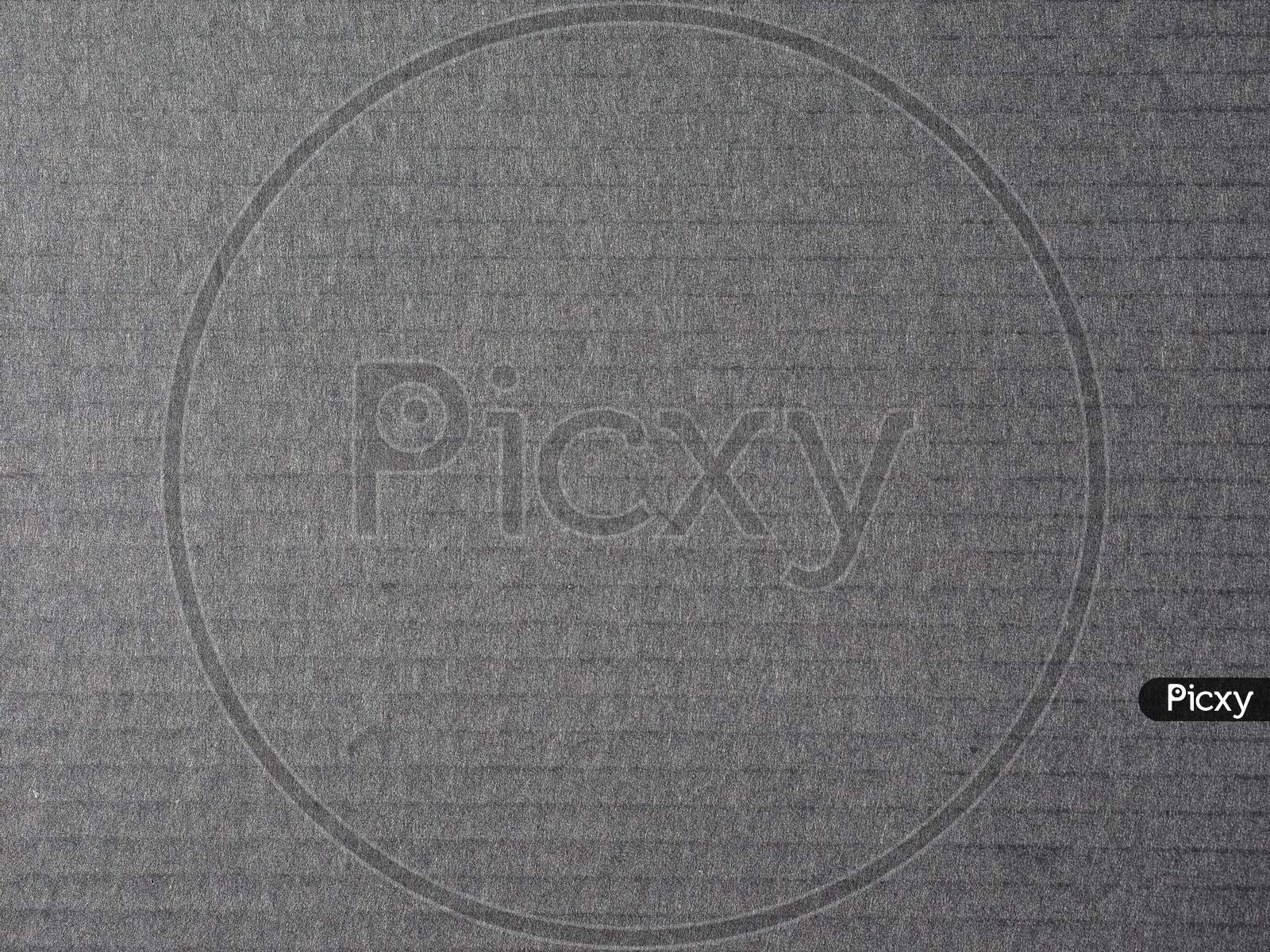 Grey Corrugated Cardboard Texture Background