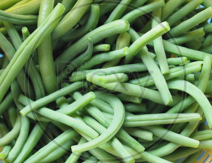 Image of Green String Snap Beans Legumes Food-NA749263-Picxy
