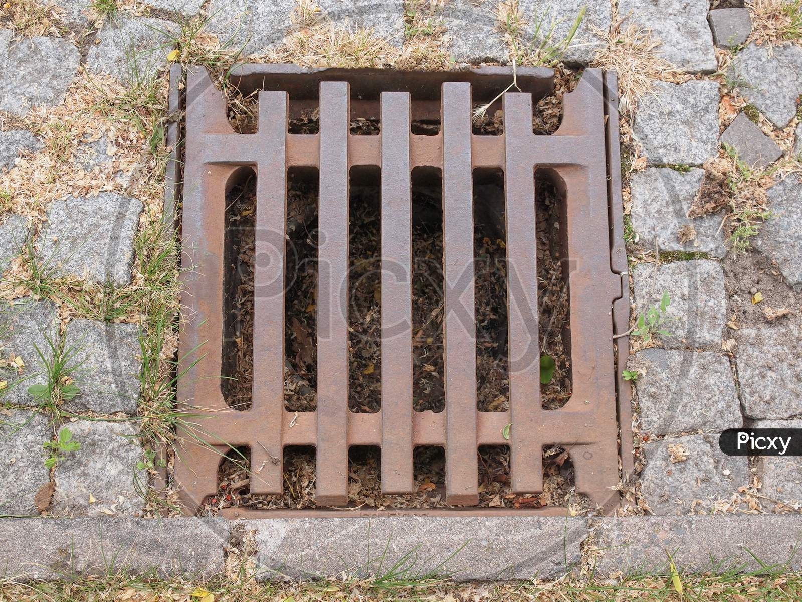 Metal Manhole Detail