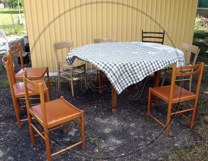Picnic Table And Chairs