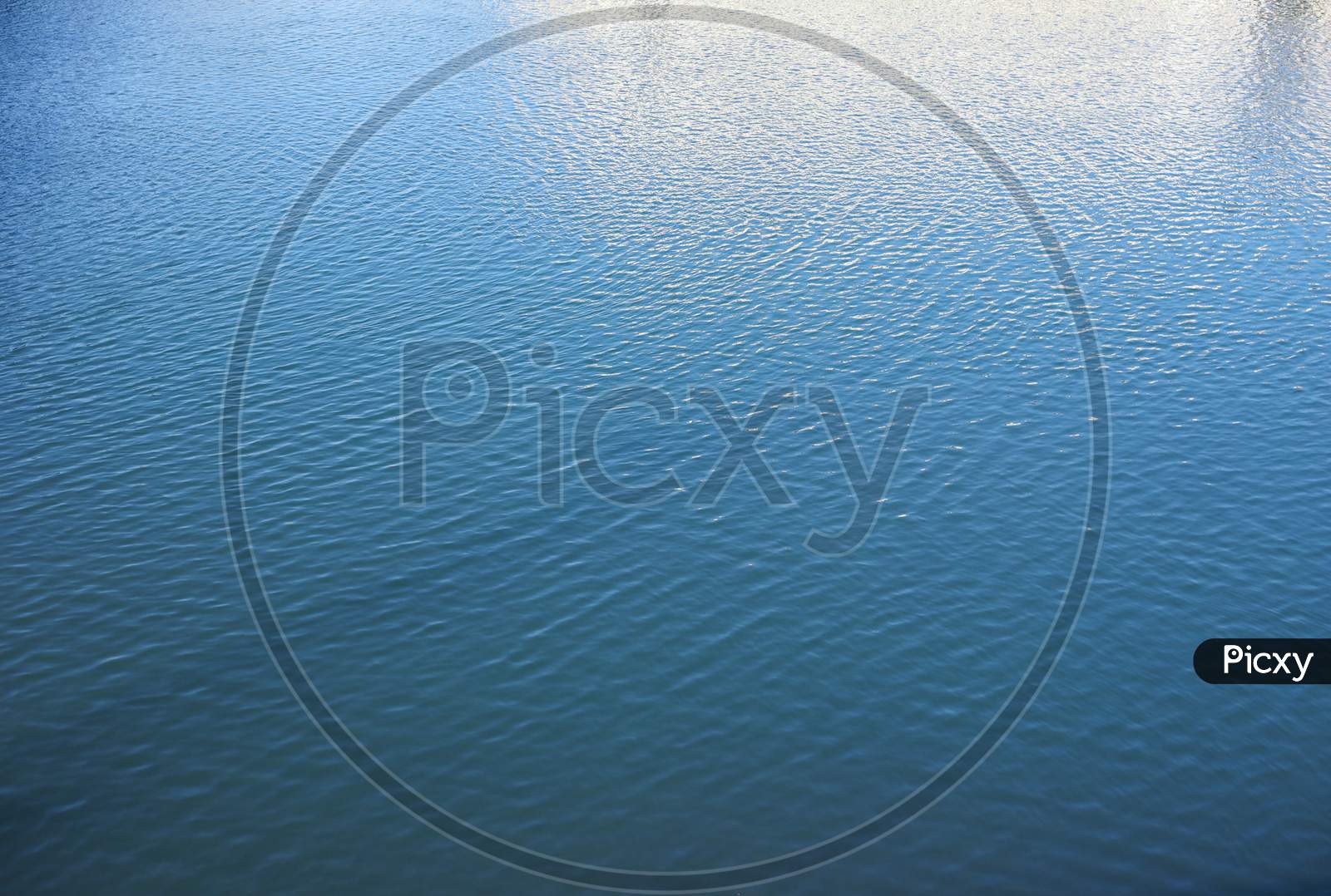 Blue Water Surface Background