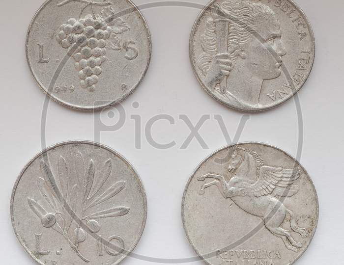 Old Italian Coins