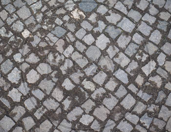 Grey Stone Floor Background