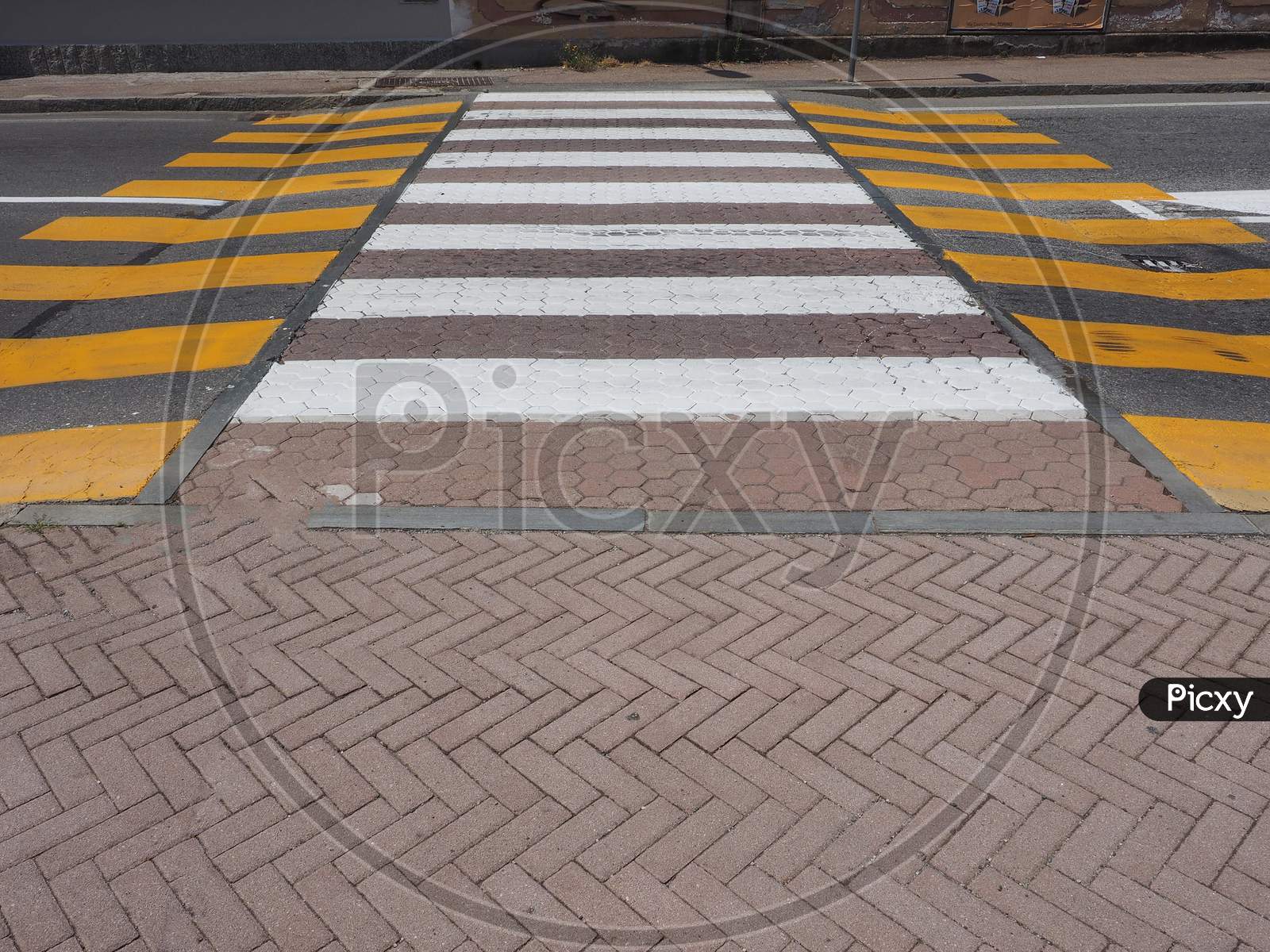 Zebra Crossing Sign