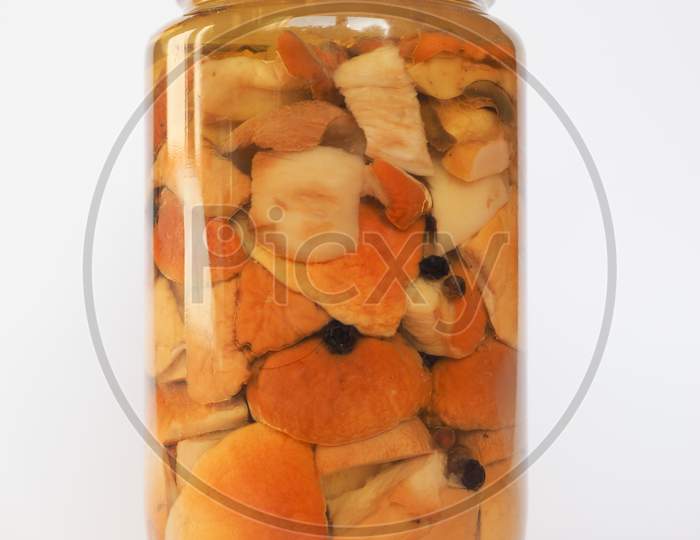 Porcini Mushroom Jar