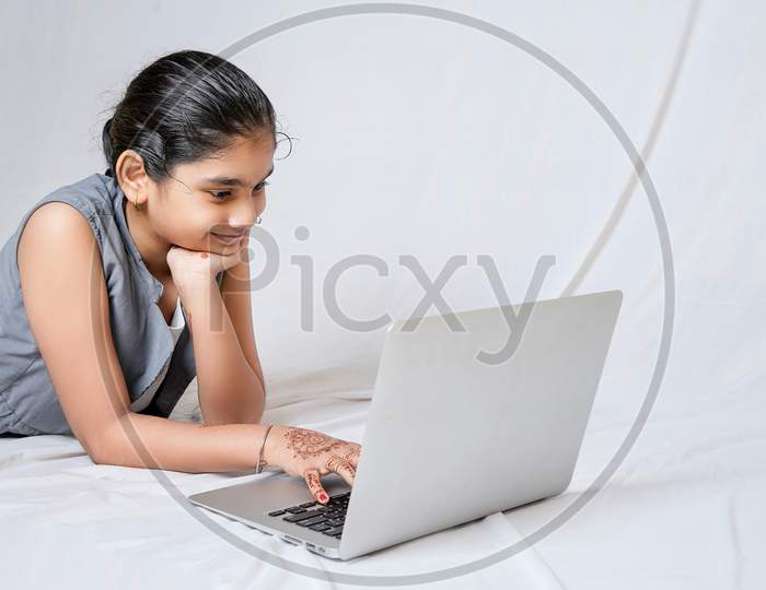 Indian Girl Online Studying