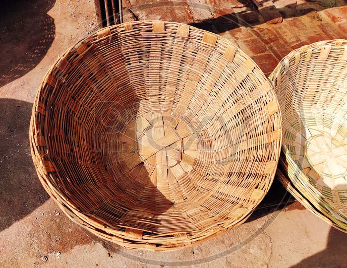Handmade Basket - Bamboo Craft