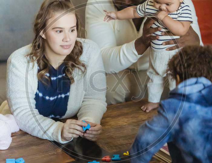 FAMILY PLAYING