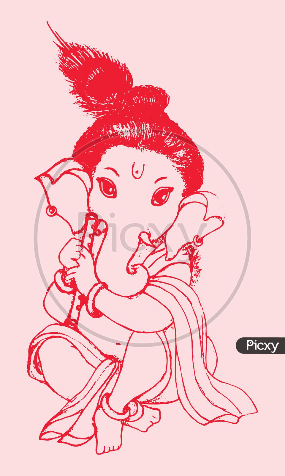 Sometimes I draw; Lord Ganesha. | Harmini Asokumar