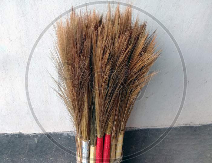 Flower Broom Stock On Shop For Sell