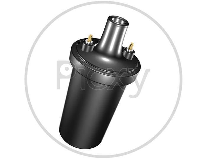 ignition coil 3d illustration