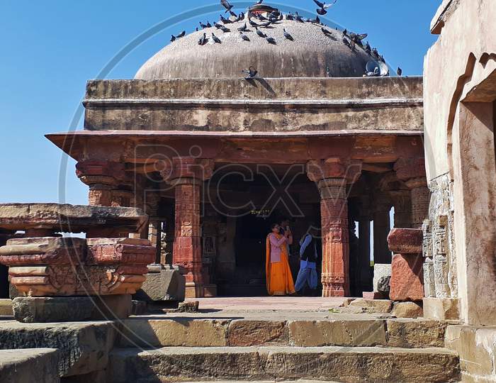 Chand baori, Harshat Mata Temple,