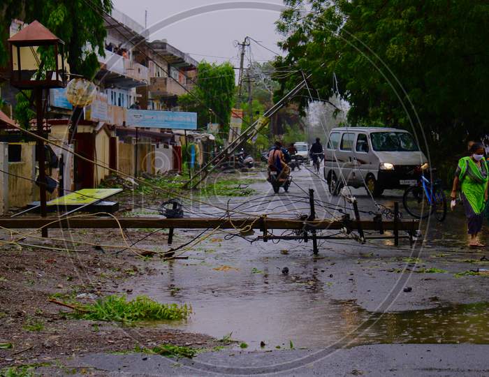 Cyclone Tauktae, Bhavnagar (Gujarat )