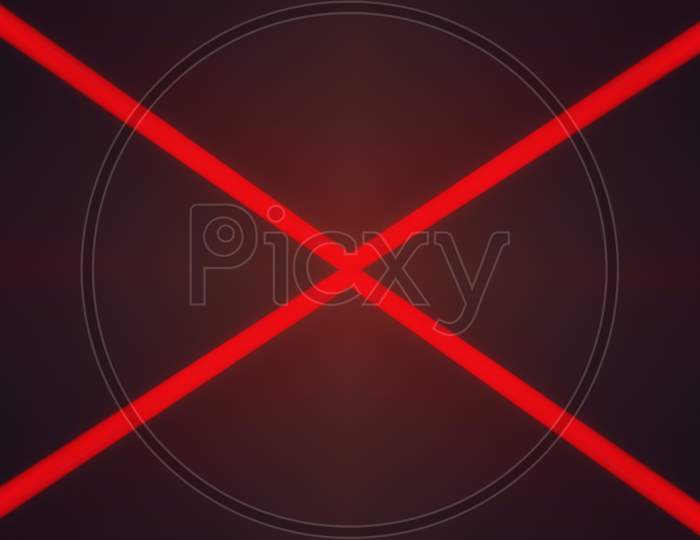A creative red line design abstract in creative background.