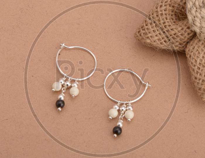 Pearl Sterling Silver Earrings Hanging Jewelry