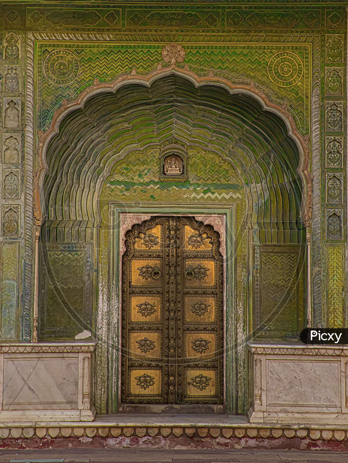 Beautiful doors at Jaipur, Rajasthan