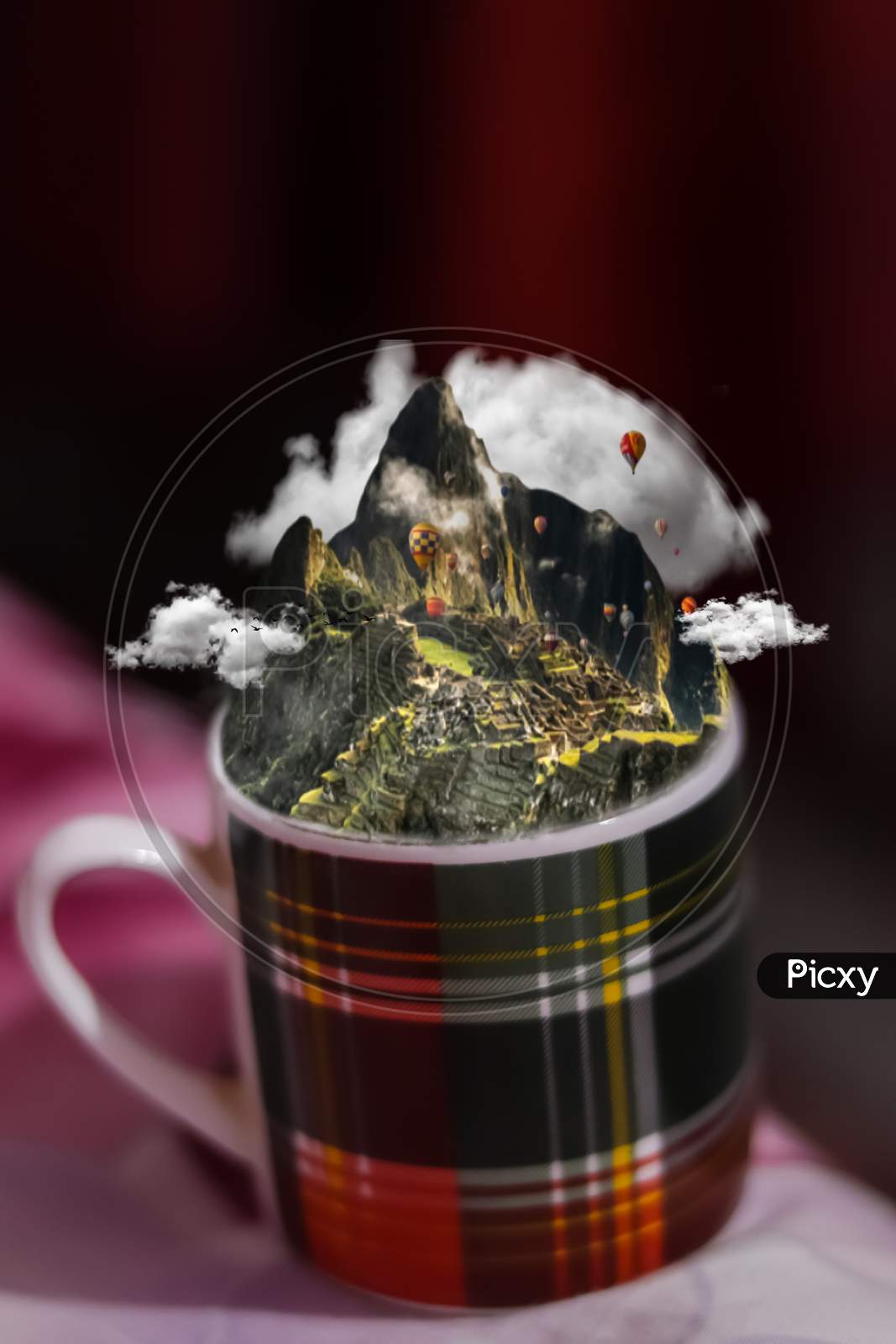 Creative cup photography