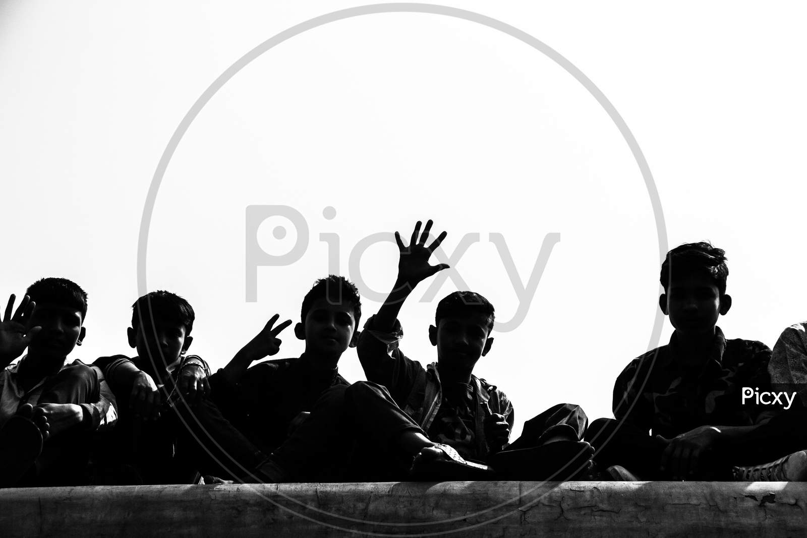 Children Are Enjoying on The train Roof I Captured This Image on 19Th February 2019 From Tonggi, Bangladesh, Asia, South Asia