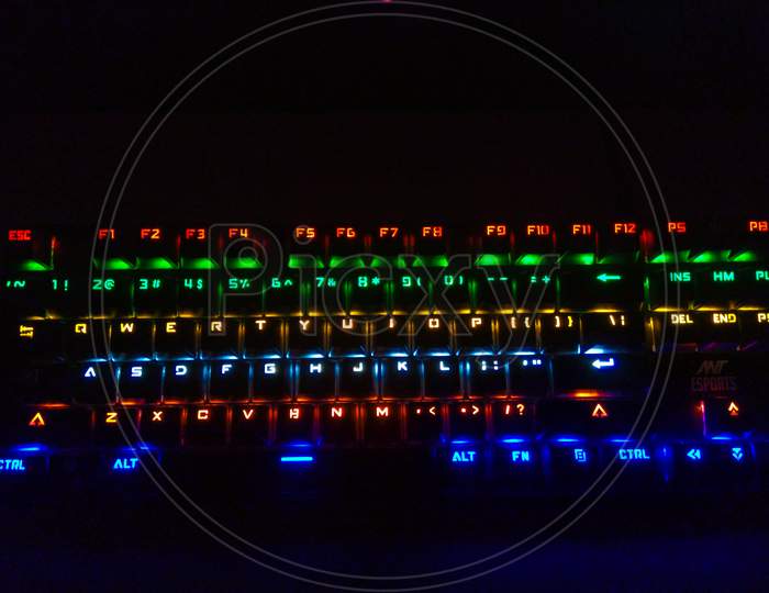 Lighting keyboard