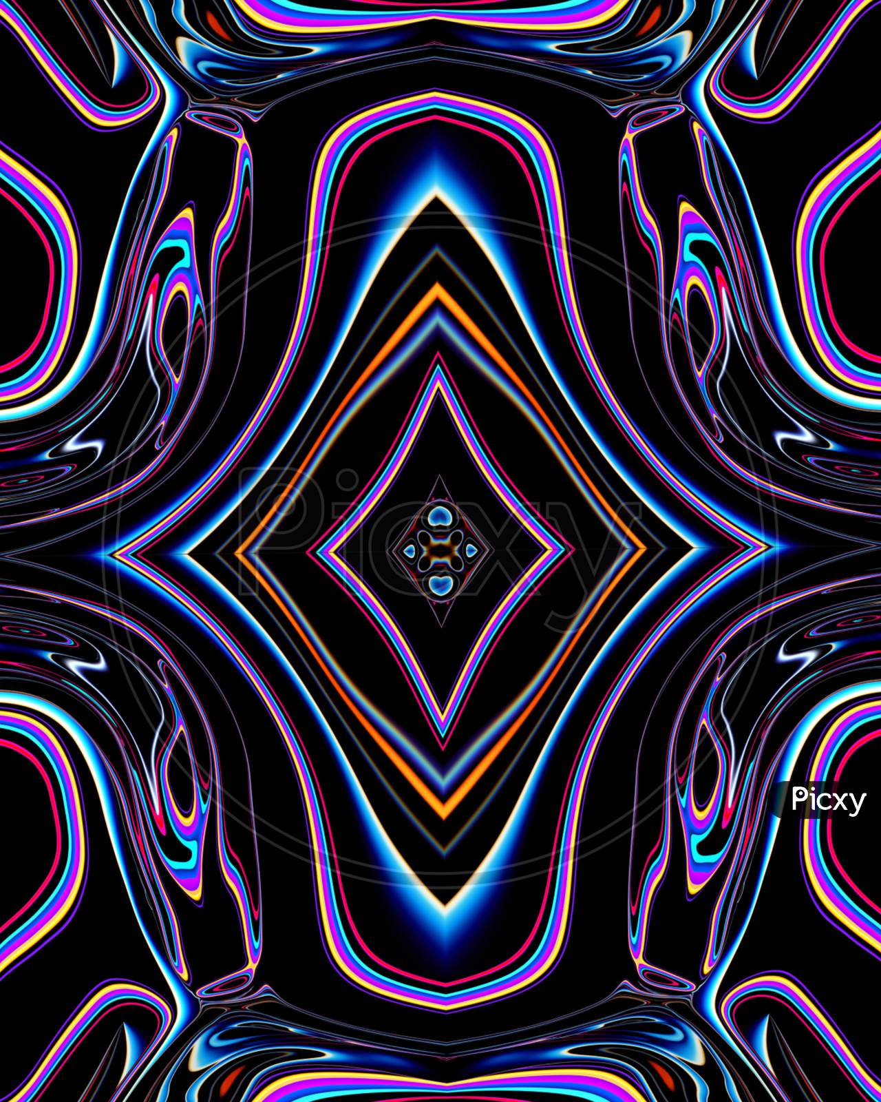 A creative 3d design abstracts design background