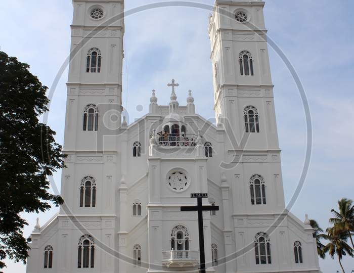 National Shrine Basilica of Our Lady of Ransom, Vallarpadam,Ernakulam, Kerala, India