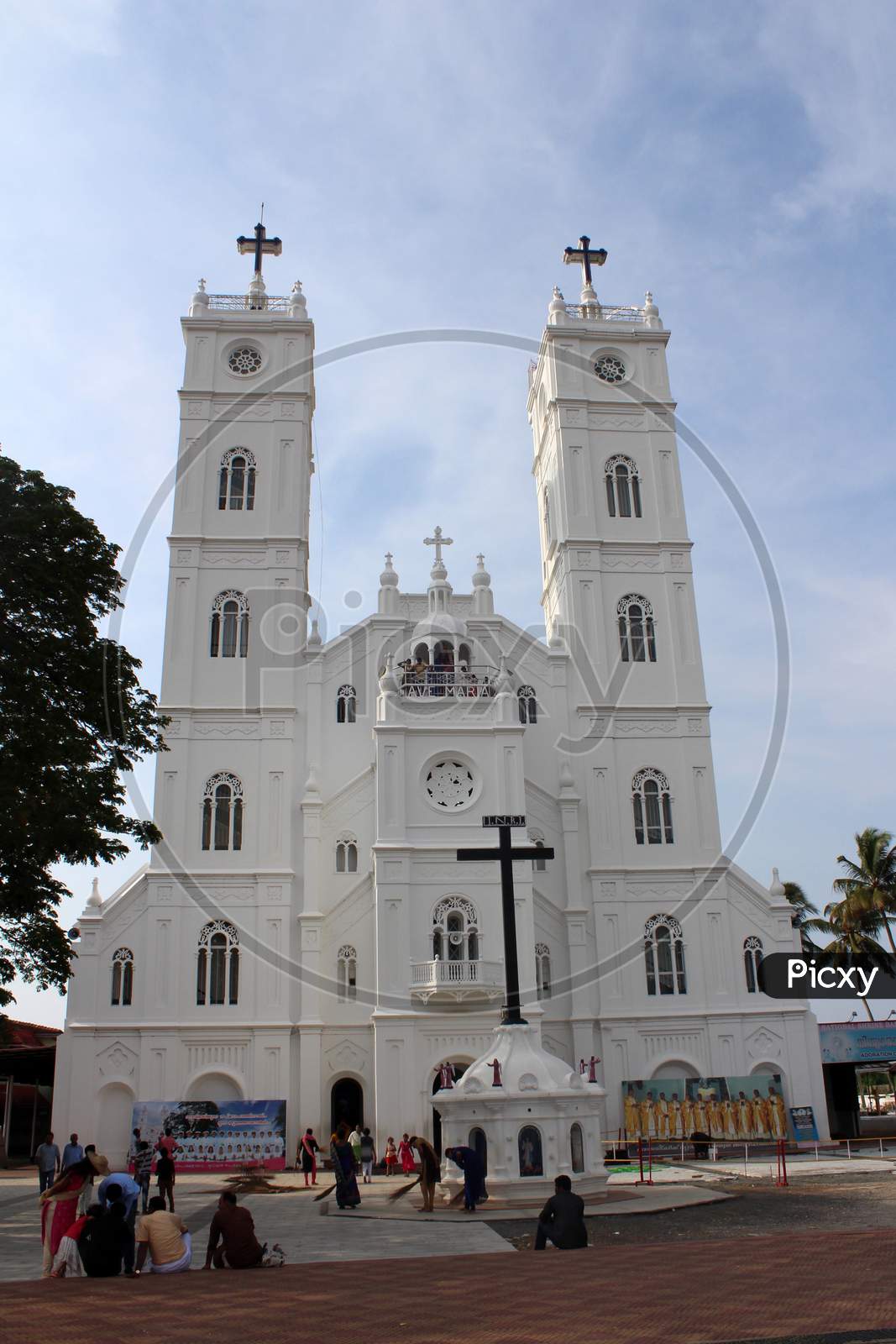 National Shrine Basilica of Our Lady of Ransom, Vallarpadam,Ernakulam, Kerala, India