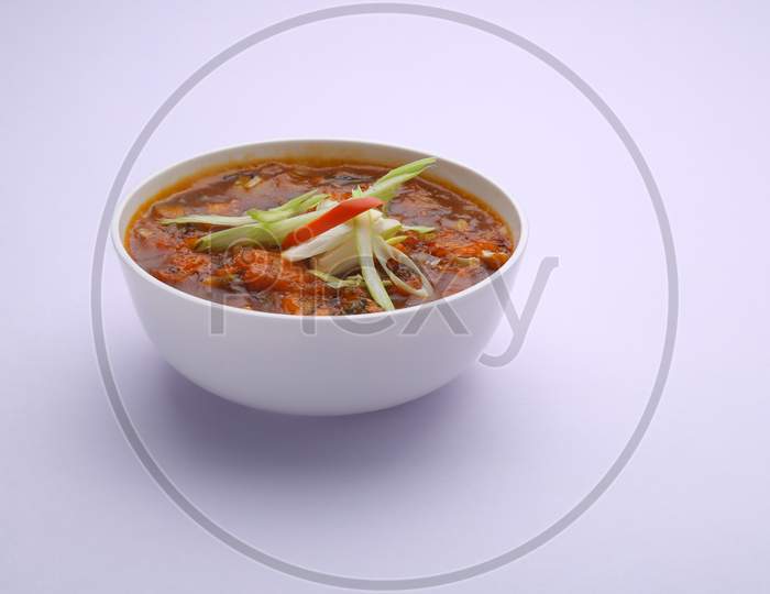 Chicken Manchurian Soup