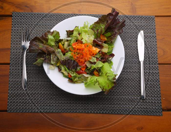 Leafy Green Veg Salad